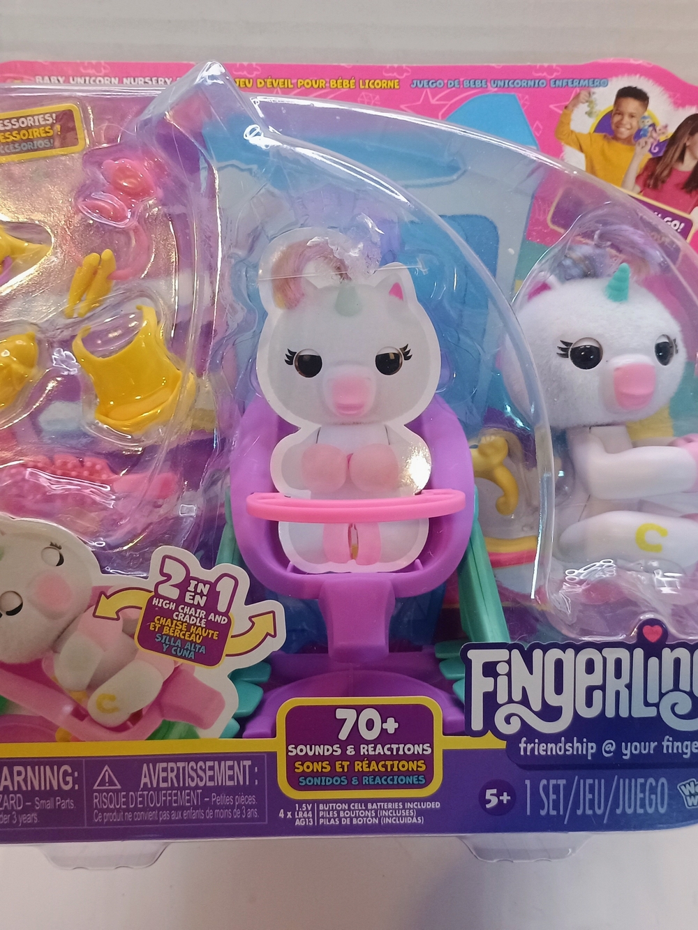 Fingerlings Unicorn Playset Kids Toy Set - Brand New
